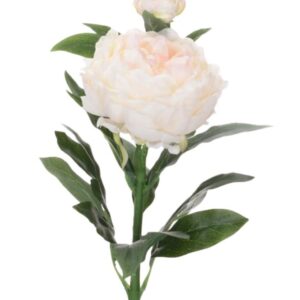 81cm Cut Flower 3 Heads Peony Pink Purple - Image 4